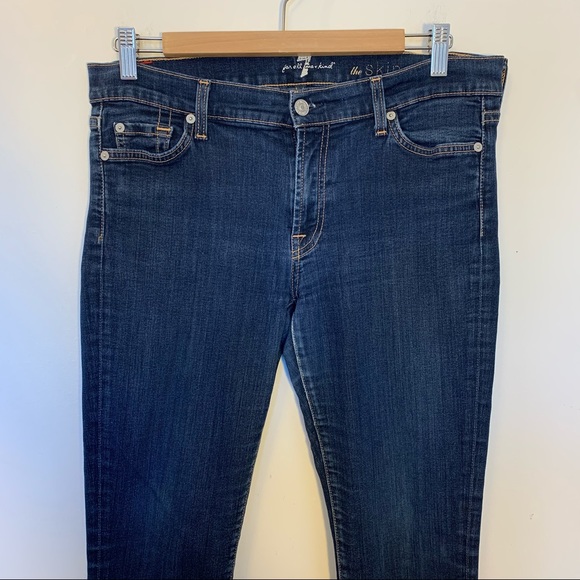 7 For All Mankind Women Size 31 Jeans The Skinny